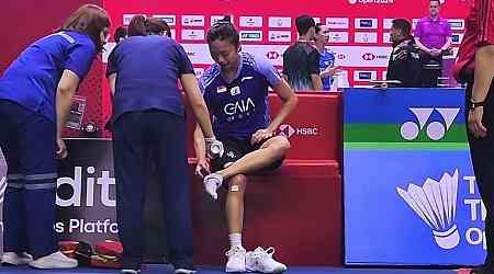 Thailand Open: Injury forces Yeo Jia Min to retire in quarter-final, Loh Kean Yew falls in first round