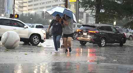At least 4 people are killed in Houston after a severe thunderstorm passed through