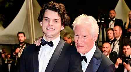 Richard Gere Makes Rare Appearance With Eldest Son Homer at Cannes