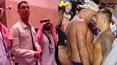 Cristiano Ronaldo gave clever answer to Tyson Fury vs Oleksandr Usyk question