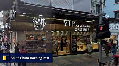Hong Kong police catch 5 suspected robbers as group storms into jewellery store