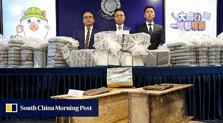 Hong Kong police make biggest cocaine bust of year, finding HK$200 million worth of drug in scrap metal from South America
