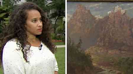 Antiques Roadshow guest freezes awkwardly as great-grandad's painting worth small fortune