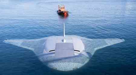 The US military's massive unmanned 'Manta Ray' submarine cleared its first sea test