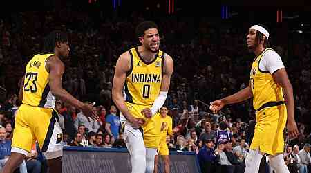 Pacers crush Knicks behind historic hot shooting