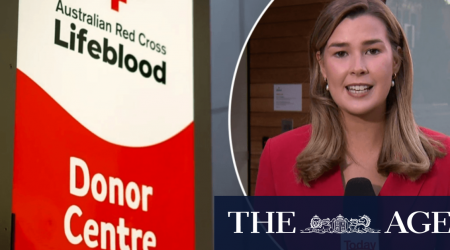 Blood donor shortage