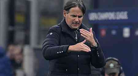 Inter Milan coach Inzaghi satisfied with Lazio draw