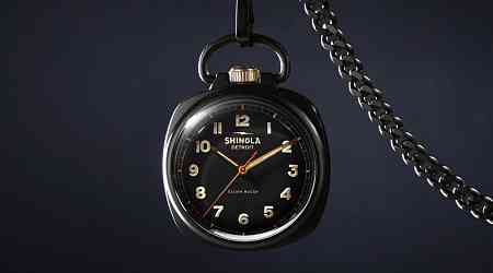 Shinola Adds the Elijah McCoy Pocket Watch to Its Great Americans Series