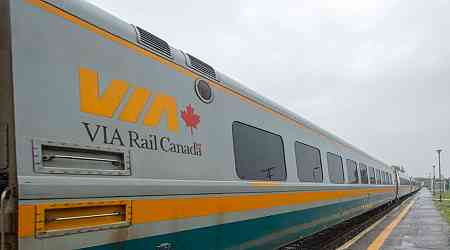 Woman, 35, in critical condition after her truck collided with a Via Rail train near Montreal