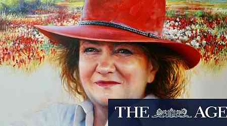 Art attack: The portrait Gina Rinehart does want you to see
