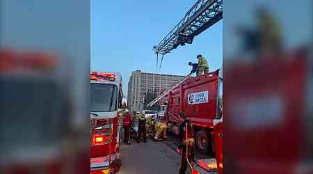 Regina fire crews called in to rescue man trapped in garbage truck bucket