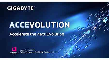GIGABYTE Showcases a Whole Lot of Computing Power at COMPUTEX, Taking the AI-driven New Evolution Head-On