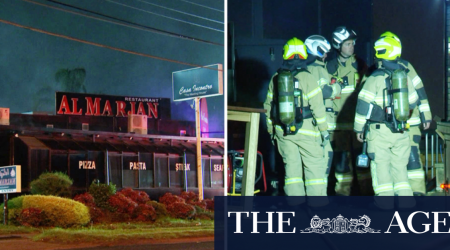 Middle Eastern restaurant set on fire in Melbourne