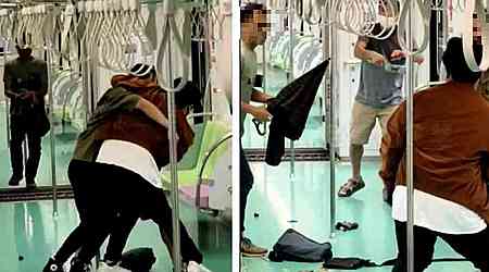 Passengers take down knife attacker on 10th anniversary of Taipei Metro Attack