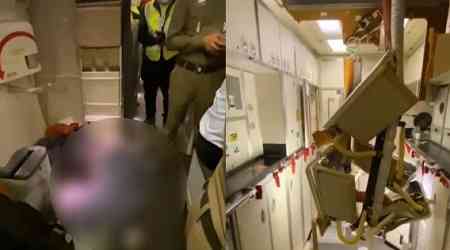 Ceiling ripped apart, dented lockers: Video shows aftermath of violent turbulence on SIA plane