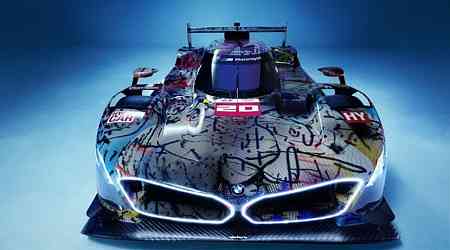 BMW M Hybrid V8 Art Car Revealed Ahead Of Le Mans Race