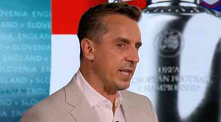 Gary Neville makes damning England comment on dull Slovenia Euro 2024 draw