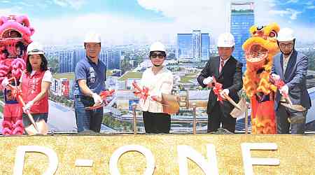 Work starts on Taichung high speed rail shopping complex