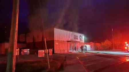 Cranbrook fire crews respond to blaze at Amy Woodland Elementary School