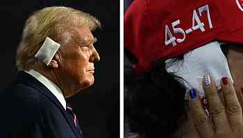 The classic psychological phenomenon behind Trump supporters' fake ear bandages