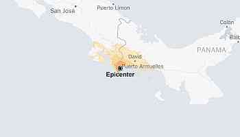 Maps: 5.7-Magnitude Earthquake Strikes Off the Coast of Panama