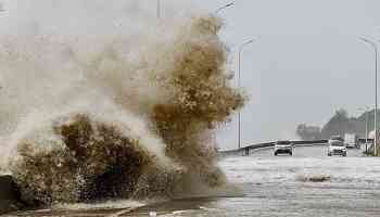 Typhoon Gaemi hits Chinese seaboard as authorities warn of flash floods