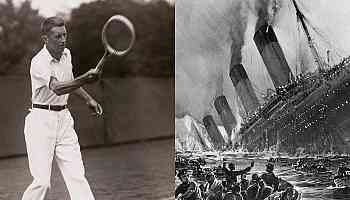 The incredible story of Richard Norris Williams, the American tennis player who survived the Titanic sinking and then won gold at the Olympics