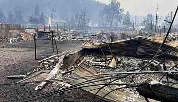 Jasper mayor finds home destroyed by wildfire on tour of townsite