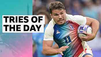 'Fiji doing Fiji things' - Best tries of the day from men's sevens