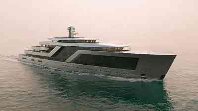 This Giant 438-Foot Gigayacht Concept Comes With Its Own Nightclub and Piano Lounge