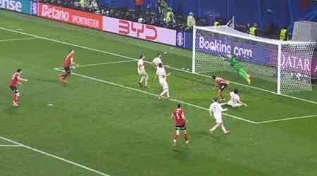 Turkey goalkeeper Mert Gunok pulls off 'Gordon Banks save' as Austria stunned at Euro 2024