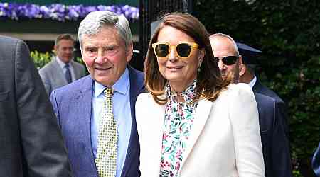 Kate Middleton's Parents Make an Appearance at Wimbledon Without Her