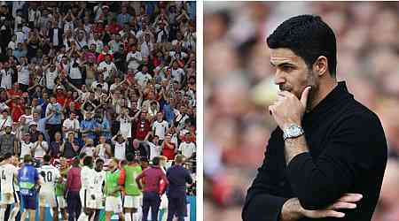 Euro 2024 LIVE: England fans clash with Germans as Arteta rues Arsenal duo struggling