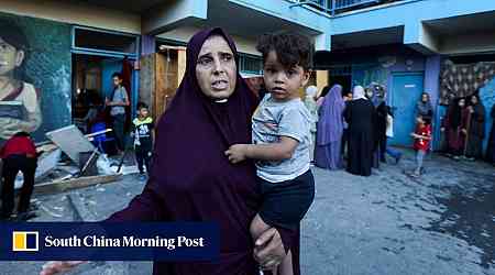 Israeli strikes kill 16 at school housing displaced Gazans, health officials say