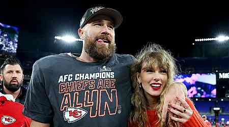Taylor Swift and Travis Kelce Hold Hands Leaving Her 3rd Amsterdam Concert