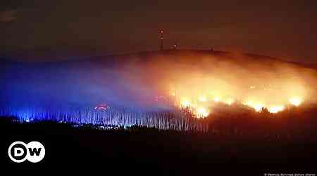 Germany: Hundreds evacuated due to Harz Mountains fire