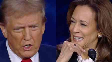 Kamala Harris went right for the jugular and baited Trump about his rally crowd size. Then Trump went off the rails.