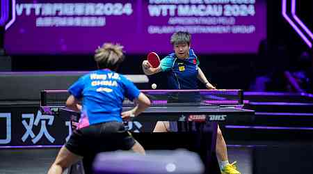 Sun Yingsha and Lin Shidong take top places at WTT Champions Macao