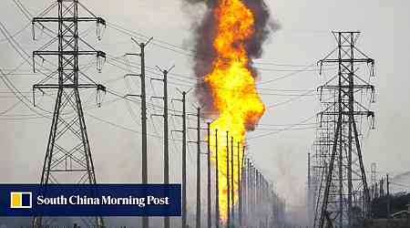 Major pipeline fire outside Houston, Texas forces evacuations