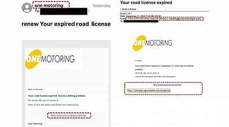 Scam alert: Over $28,000 lost through phishing scam involving fake OneMotoring website