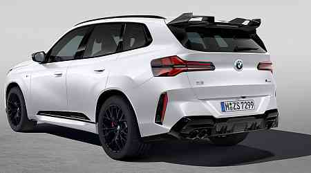 BMW X3, cerchi da 22 e appendici aero nel catalogo M Performance Parts