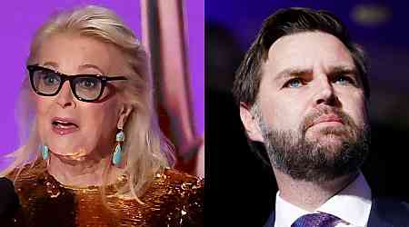 Candice Bergen takes a dig at JD Vance in her Emmys speech