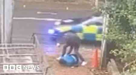 Police reviewing 'brutal' arrest caught on CCTV