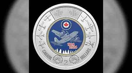 Royal Canadian Mint's new toonie commemorates 100th anniversary of Royal Canadian Air Force 