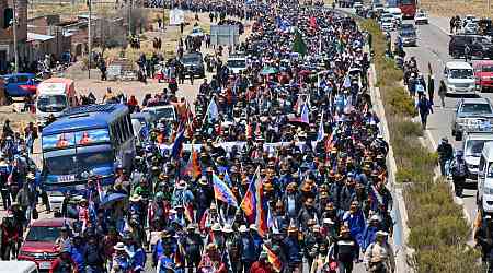 Bolivia braces for turmoil as antigovernment protesters begin march