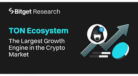 Bitget Research Report Highlights TON Ecosystem Transaction Volume Surged 1800% in Under Six Months