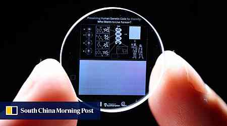 Human genome stored on 5D memory crystal which can last billions of years