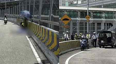 Singaporean motorcyclist killed after losing control and being struck by another bike at JB checkpoint