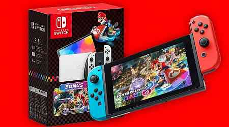 Nintendo Switch OLED Mario Kart Bundle Is Available Now Ahead Of The Holidays