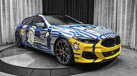 Rare 1-of-99 2023 BMW M850i Art Car By Jeff Koons For Sale